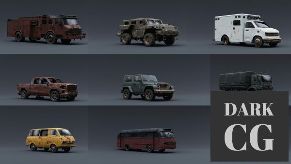 Artstation Apocalypse Vehicles