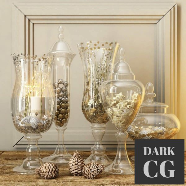 3D Model Decorative set 87