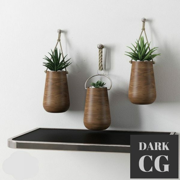 3D Model Redhome plants