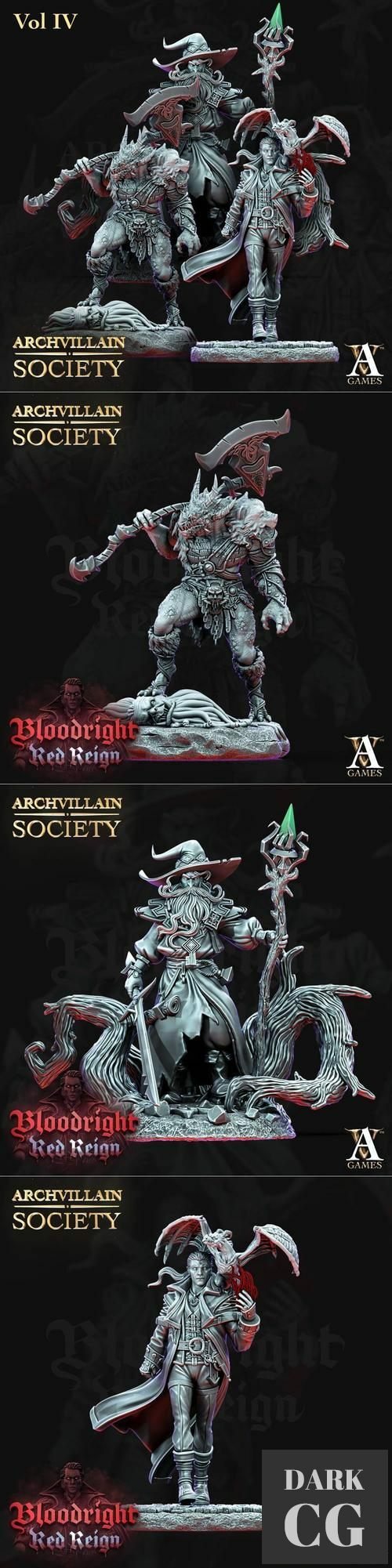 Archvillain Society - Vol.IV – 3D Print