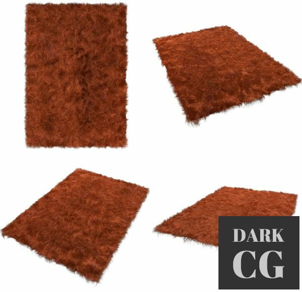 3D Model Deep pile carpet