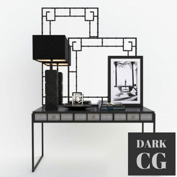 3D Model Eichholtz set 8