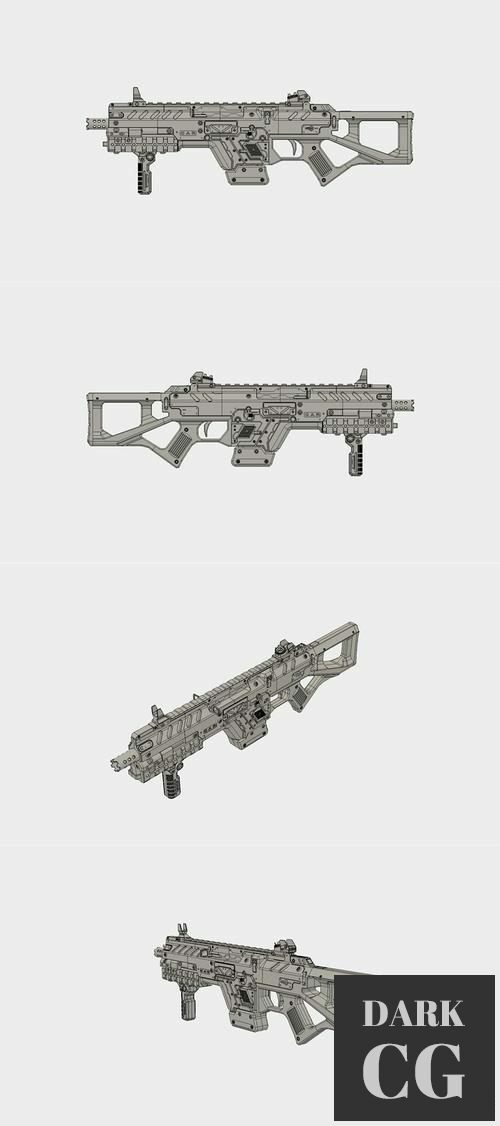 Titanfall 2 Car smg – 3D Print