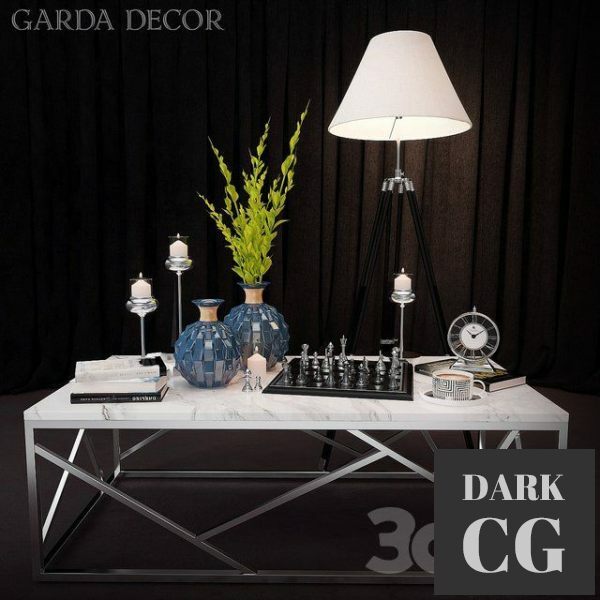 3D Model Garda Decor Set 11