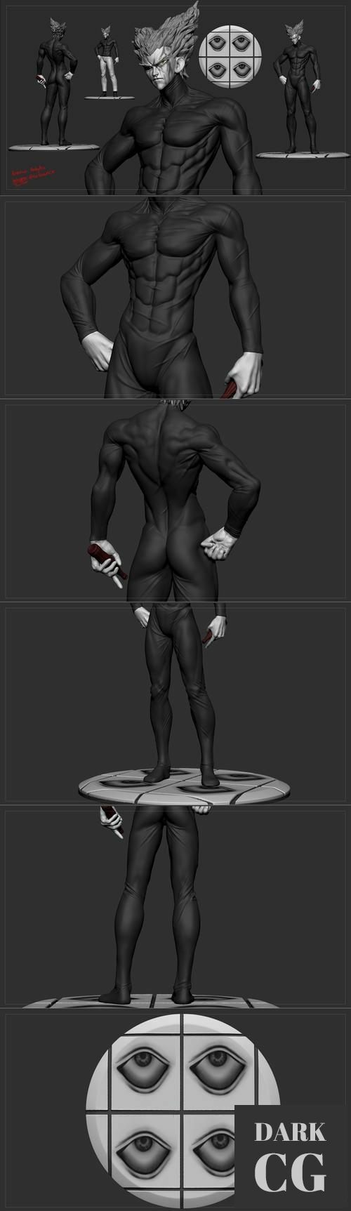 Garou - The Human Monster - One Punch Man – 3D Print