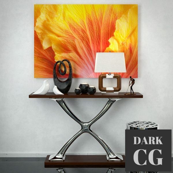 3D Model Houzz decor set 03