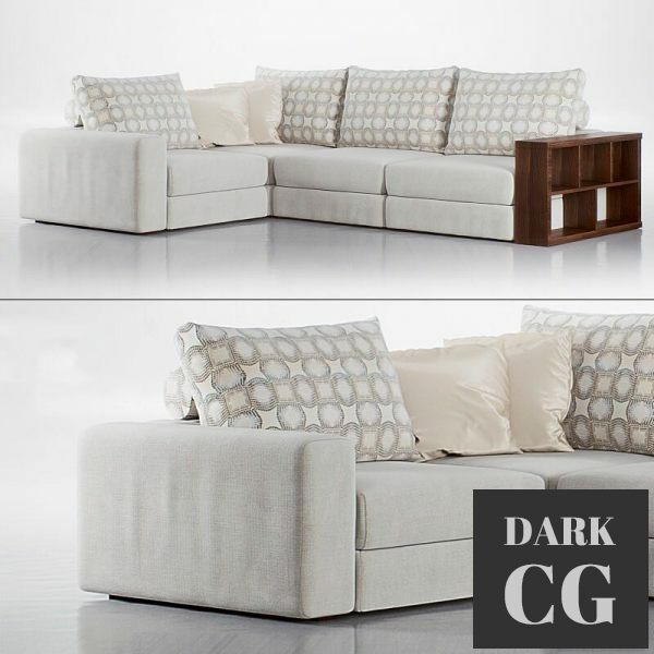 3D Model tlant 2 sofa