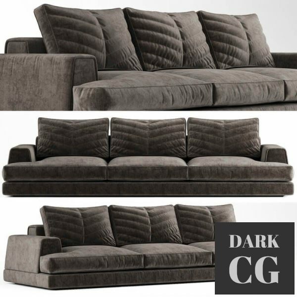 3D Model Xavier sofa Visionnaire