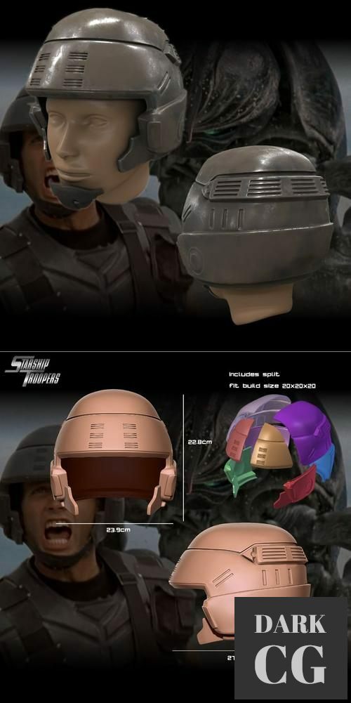 IRON Star Ship Troop – 3D Print