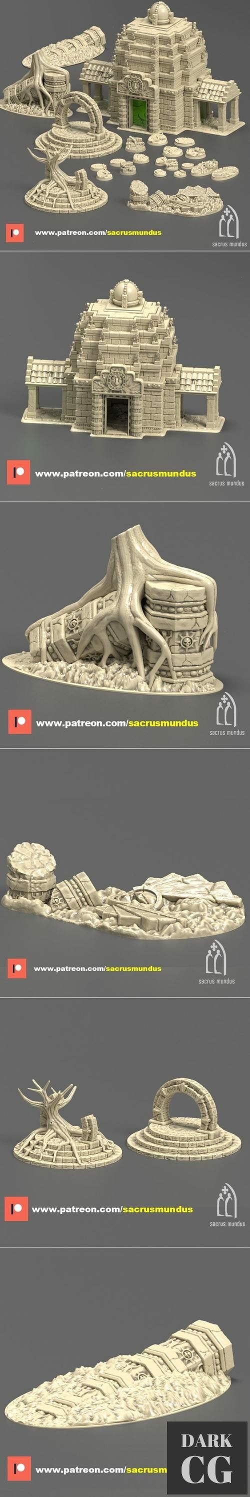 Quyllur Temple – 3D Print