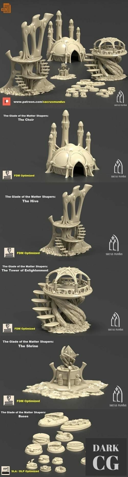 The Glade of the Matter Shapers – 3D Print