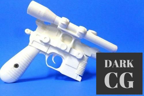 Han Solo Blaster – 3D Print