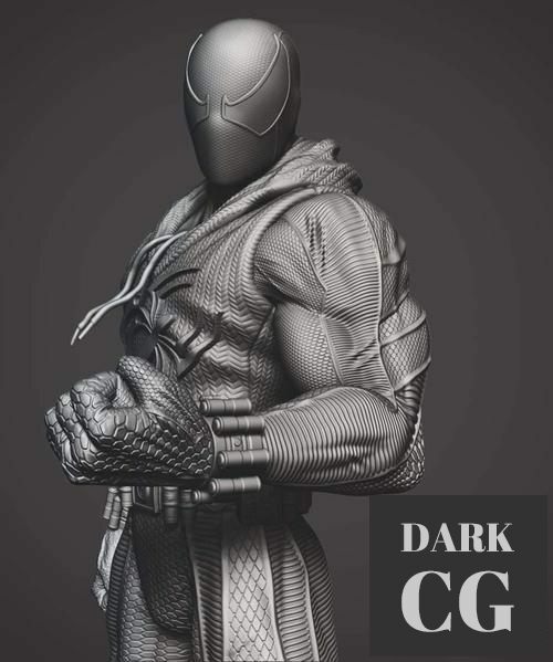 Scarlet Spiderman – 3D Print