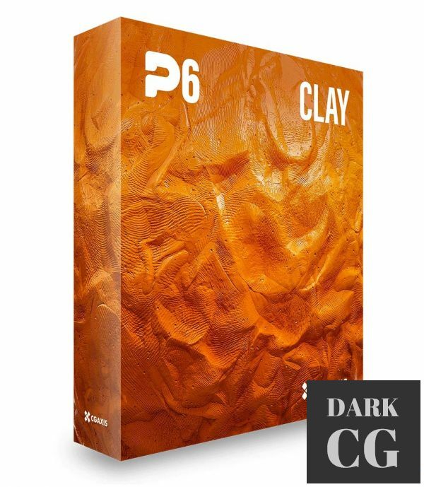 CGAxis Physical 6 Clay PBR Textures