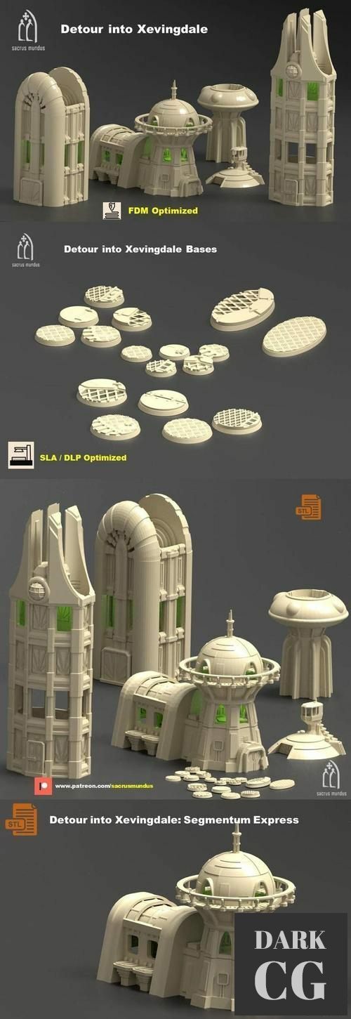 Detour into Xevingdale – 3D Print