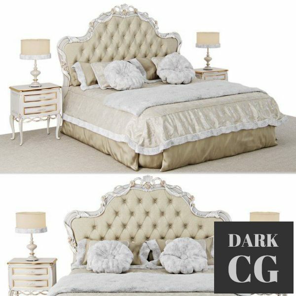 3D Model Bed Signorini and Coco Forever