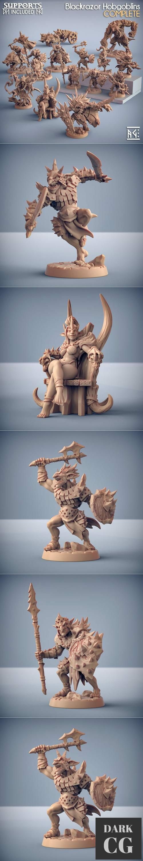 Artisan Guild - Blackrazor Hobgoblins – 3D Print