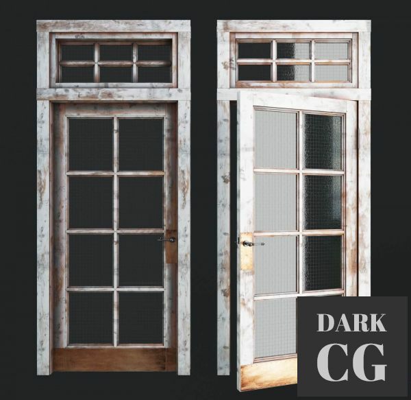 3D Model Loft door 5A