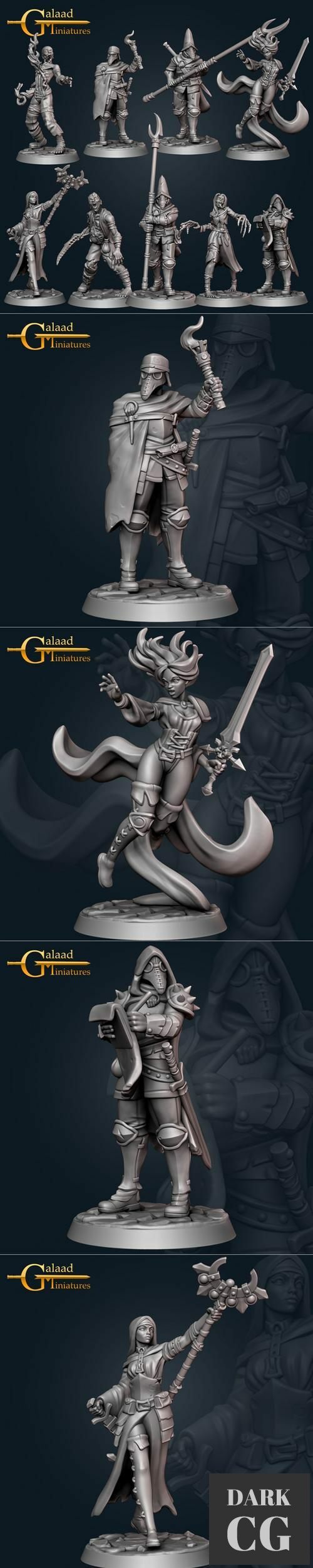 Galaad Miniatures February 2022 – 3D Print