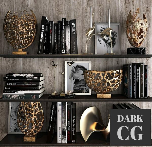 3D Model Decorative set 25