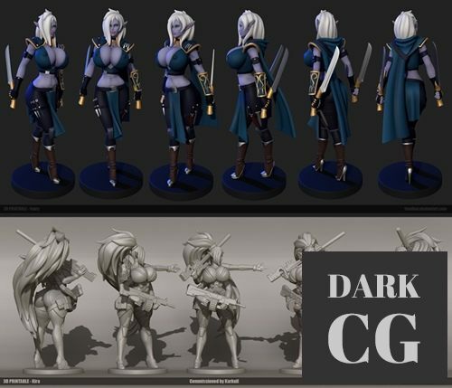 Kira and Fuary – 3D Print