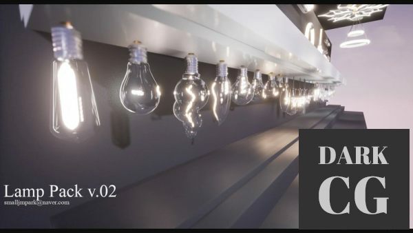 Unreal Engine Marketplace Bulb Lamp Light Pack v 02