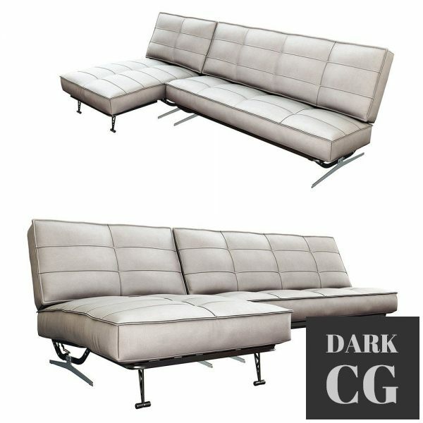 3D Model Arni corner sofa