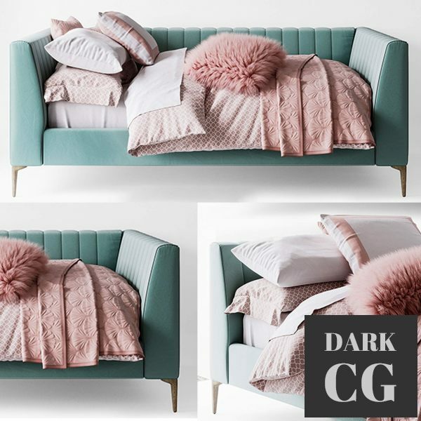 3D Model Avalon Daybed
