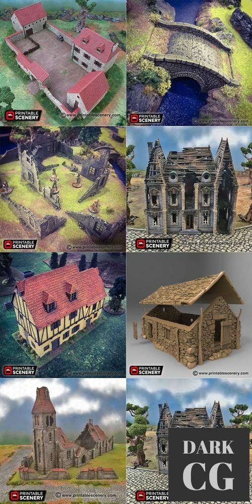 Time Warp Europe Complete – 3D Print