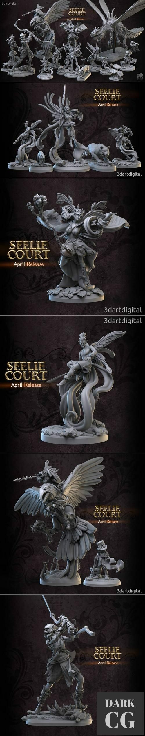 3DArtDigital - Seelie Court – 3D Print