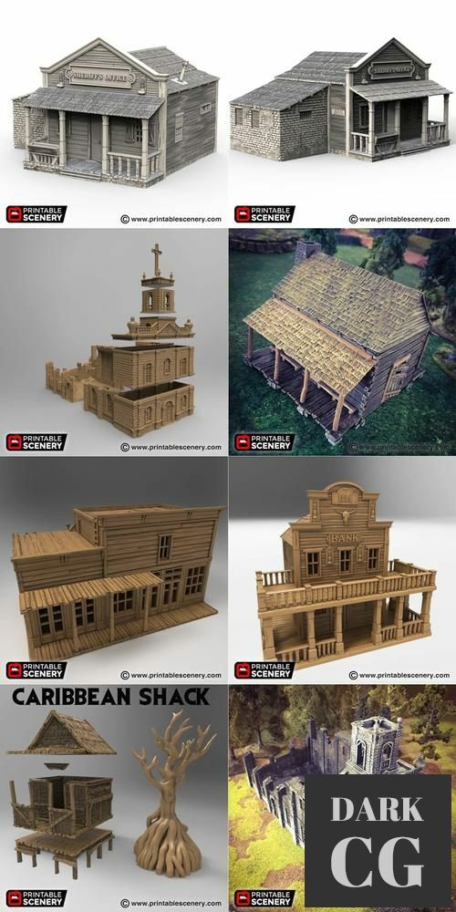 Time Warp America Complete – 3D Print