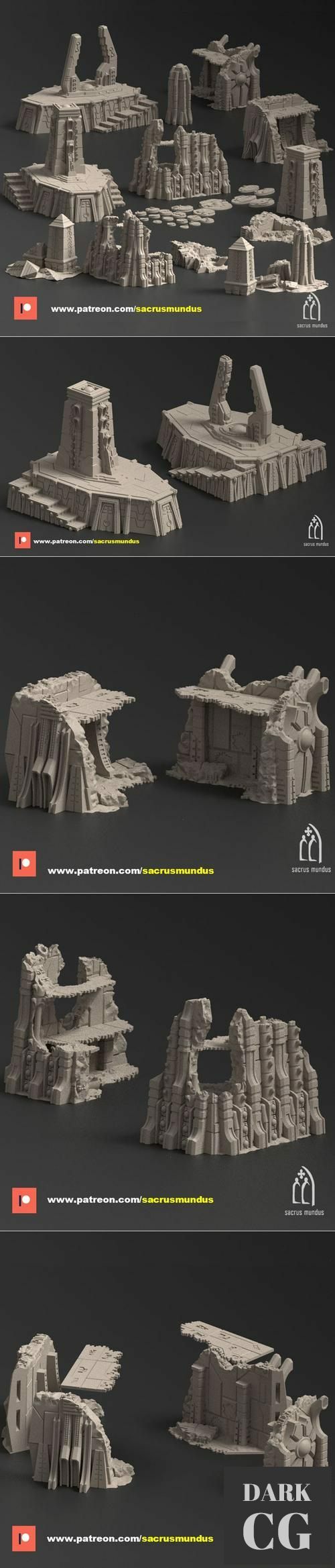 Davonis. Ancient Burial Site – 3D Print