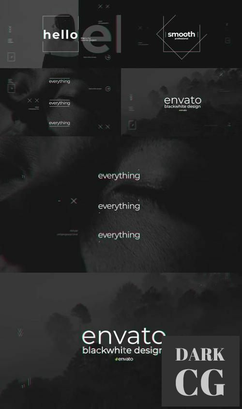 Black White Intro Design 36684335