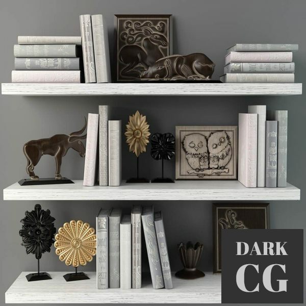 3D Model Decorative set 3