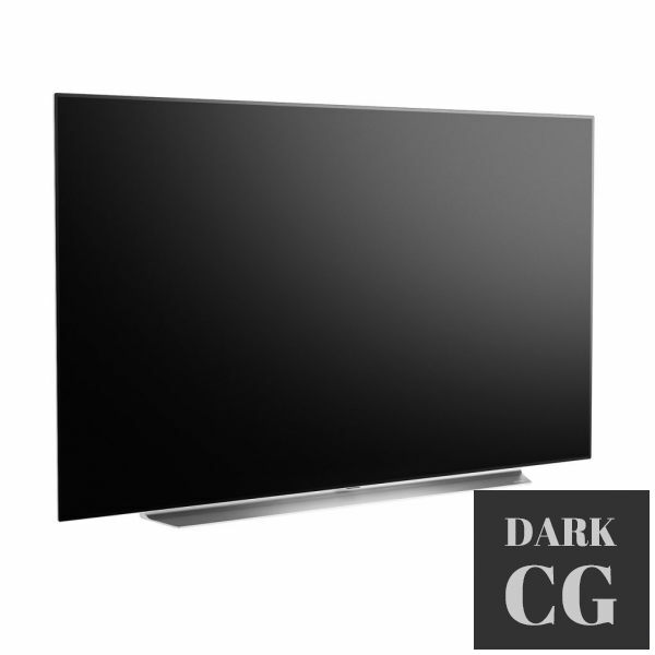 3D Model 4K OLED TV C19LA 2021 by LG