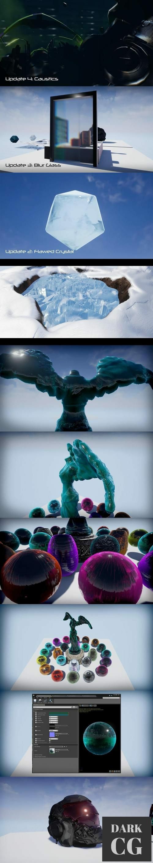Unreal Engine Advanced Glass Shader