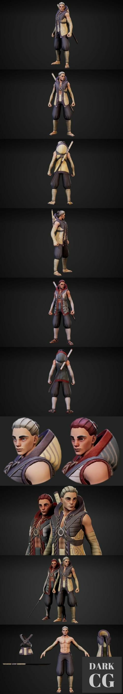 Unreal Engine Aki Stylized Character