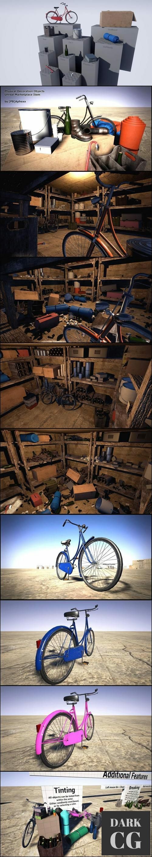 Unreal Engine Ambient Physical Decoration And Destruction