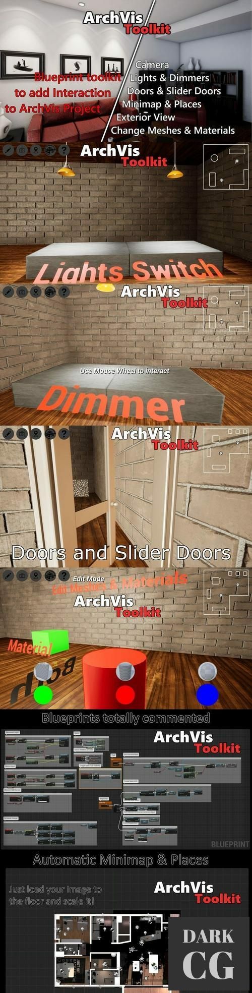 Unreal Engine ArchVis Toolkit