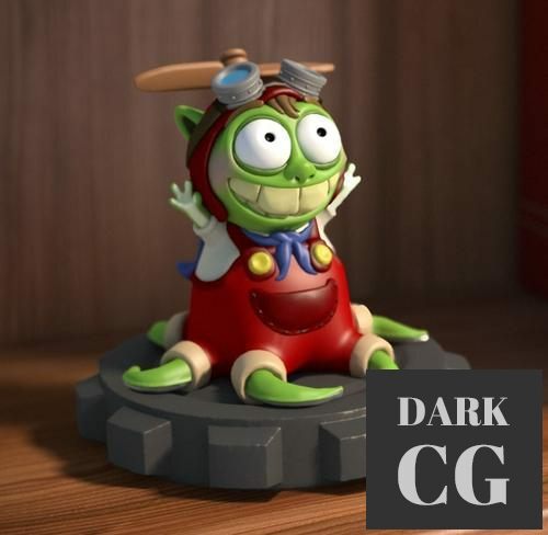 3D Model Pet monster Pipsquid 3D Print
