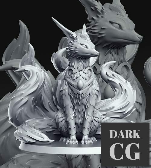 Tsune Legendray fox – 3D Print