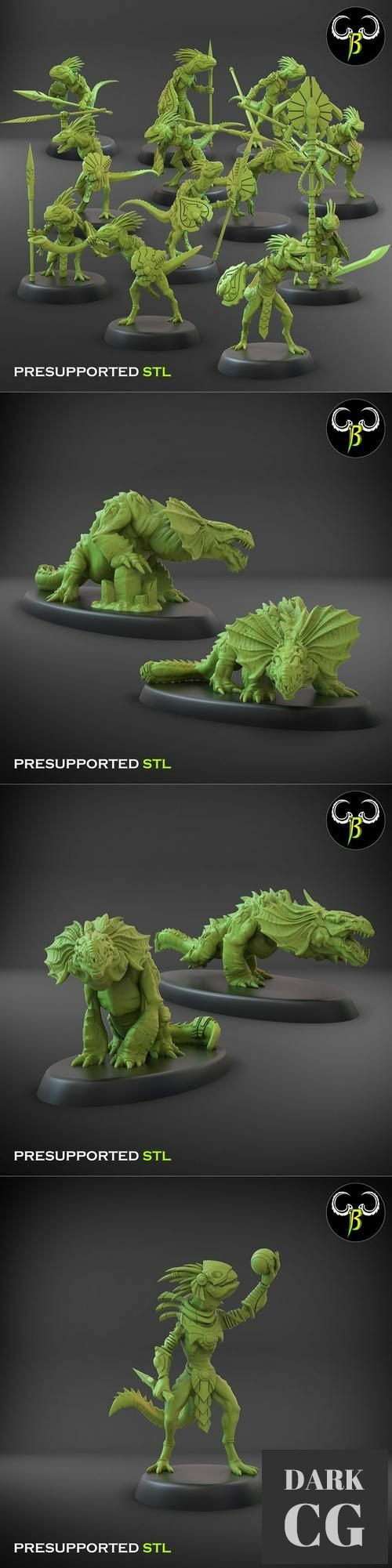 Clay Beast Creation - Starscales Pt1 January 2021 – 3D Print