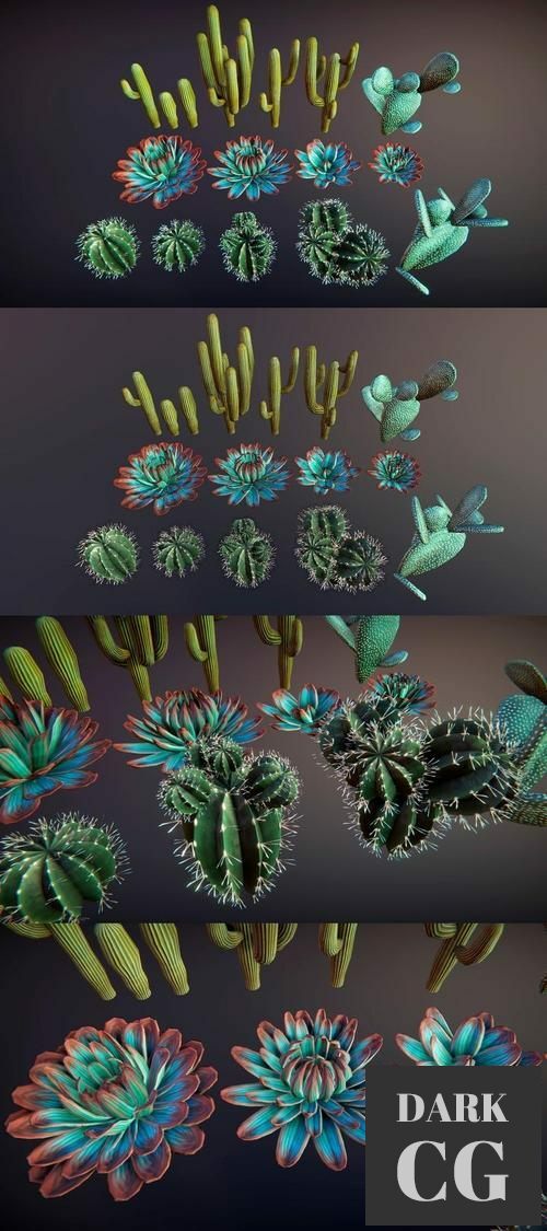 Unreal Engine Cacti