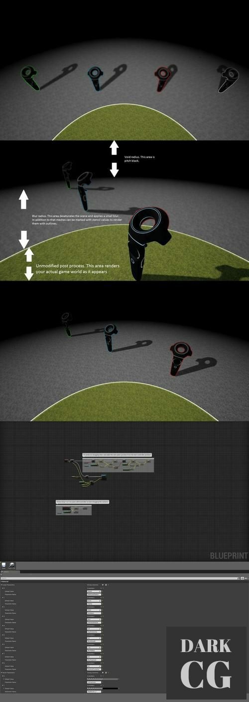 Unreal Engine Camera based Post Process Effect