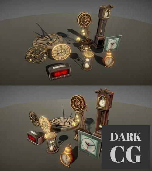 Unreal Engine Clocks Pack