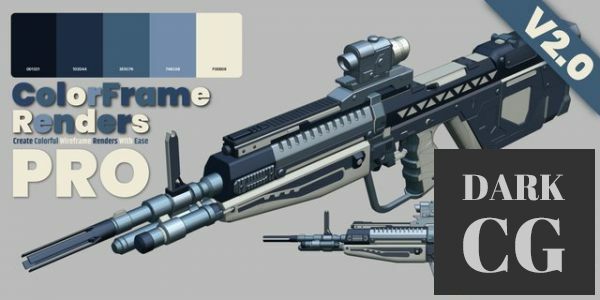 Blender Market Colorframe Renders Pro