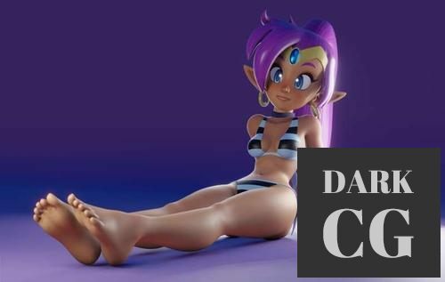 Shantae – 3D Print