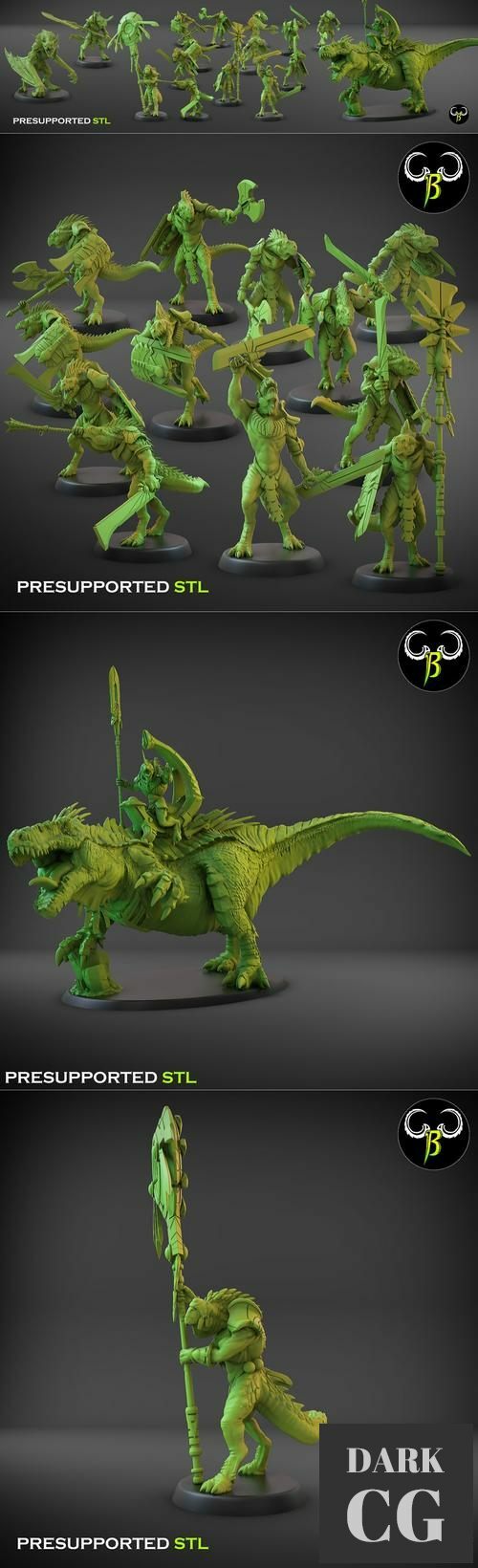 Clay Beast Creation - Starscales Pt2 February 2021 – 3D Print