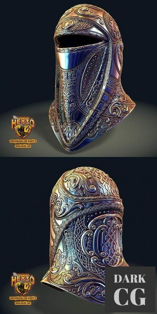 Deluxe Imperial Guard Helmet – 3D Print