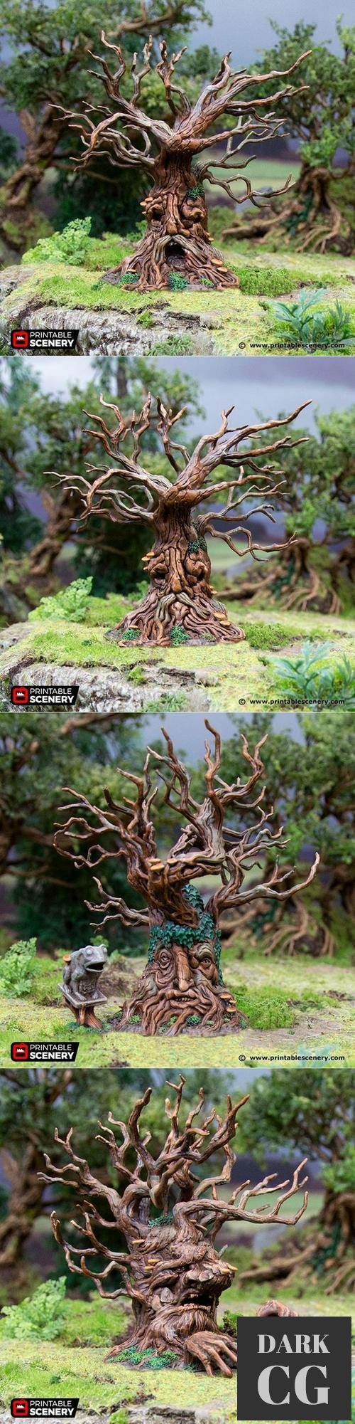 Hagglethorn Hollow The Sentient Trees Add-On Complete – 3D Print